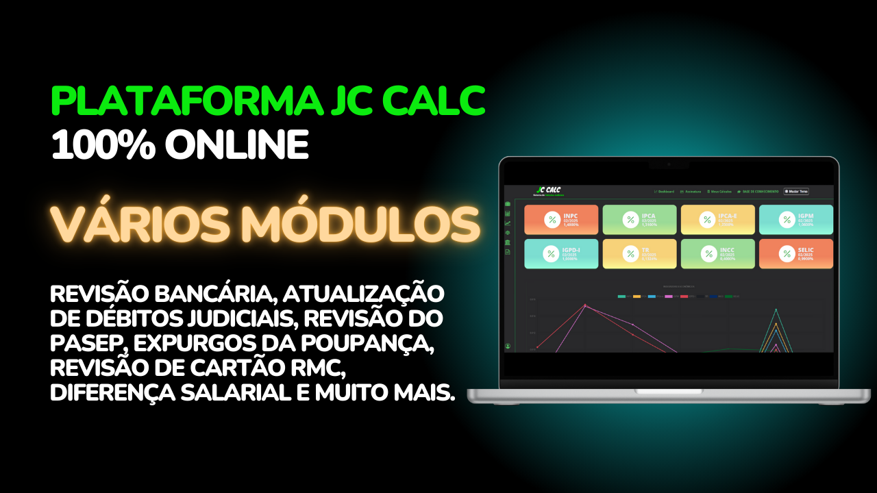 Plataforma JC Calc Web
