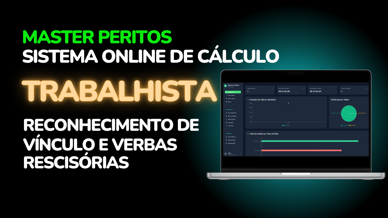 Master Peritos Cálculo Trabalhista